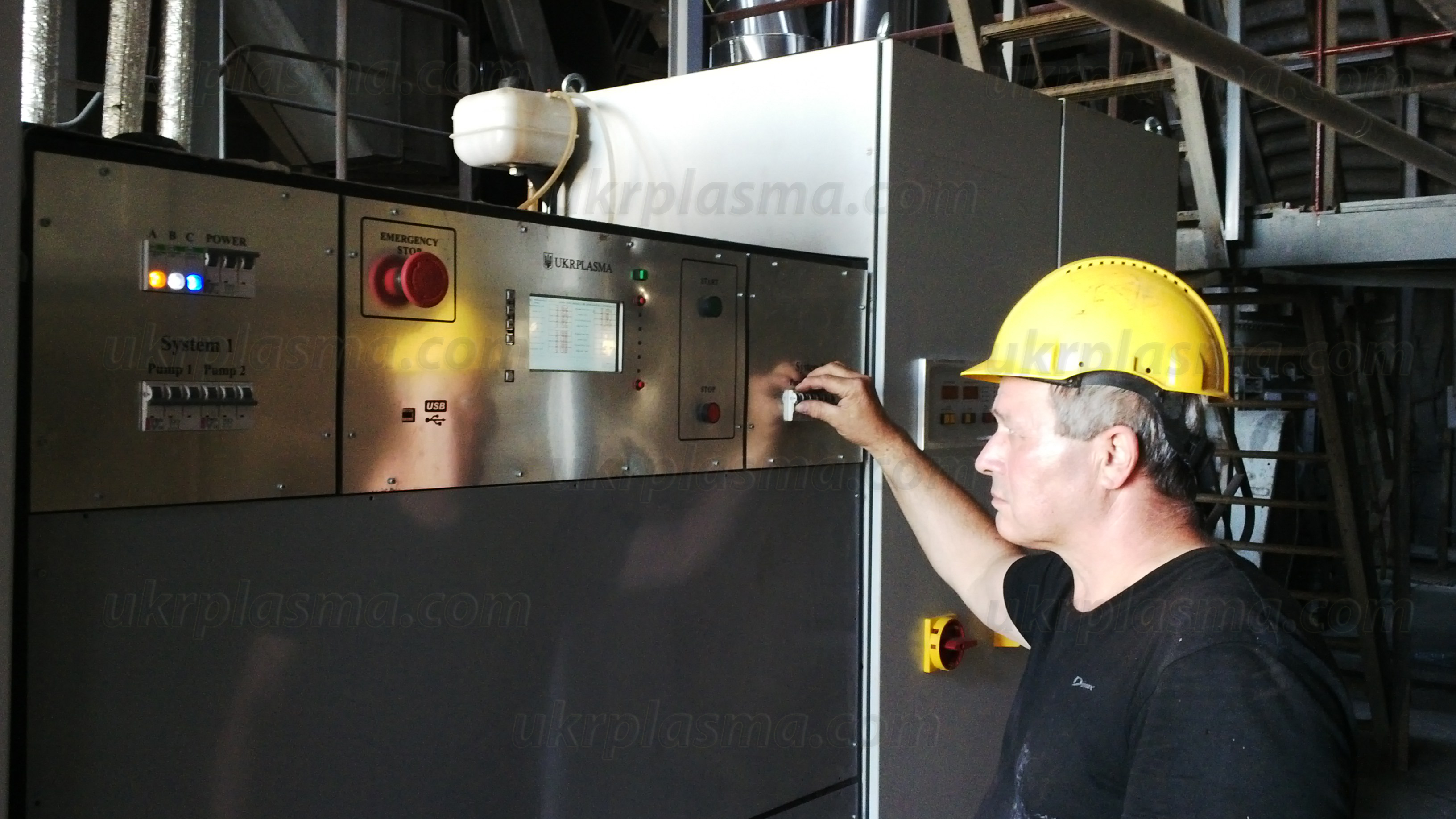 gas cleaning module power supply